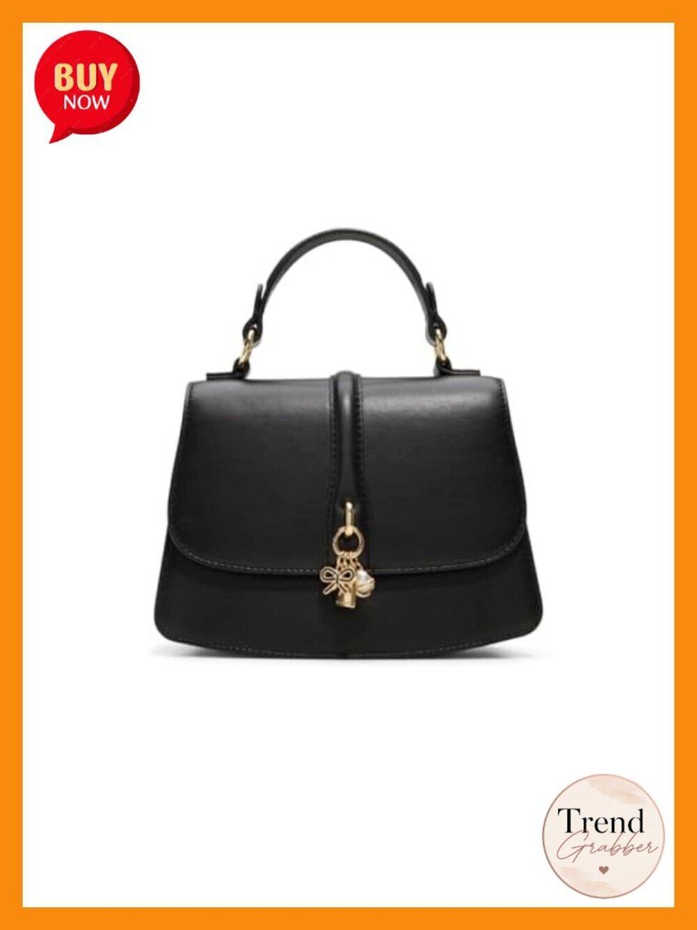 Structured Top Handle Satchel with Crossbody Strap